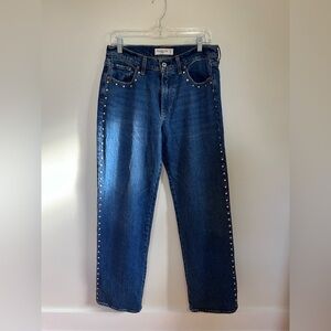 Abercrombie & Fitch Blue Straight Leg Jeans